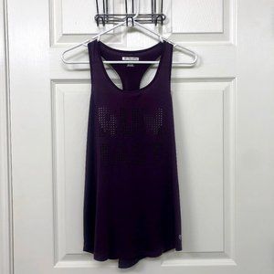 Forever21 Run Fast Women's Purple Workout Tank Top